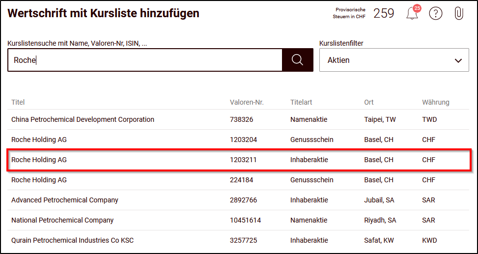 Qualifizierte Beteiligung – E-Tax BL